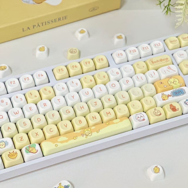 Anime Cartoon Kawaii Chiikawa  – обзор и цена Custom Keycaps
