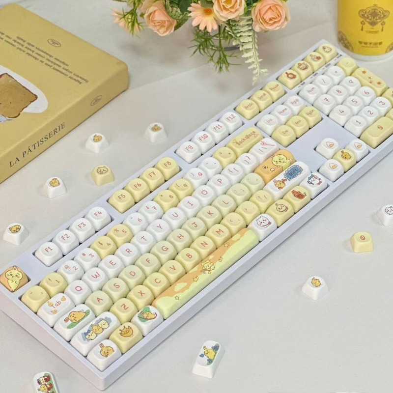 Anime Cartoon Kawaii Chiikawa  – обзор и цена Custom Keycaps