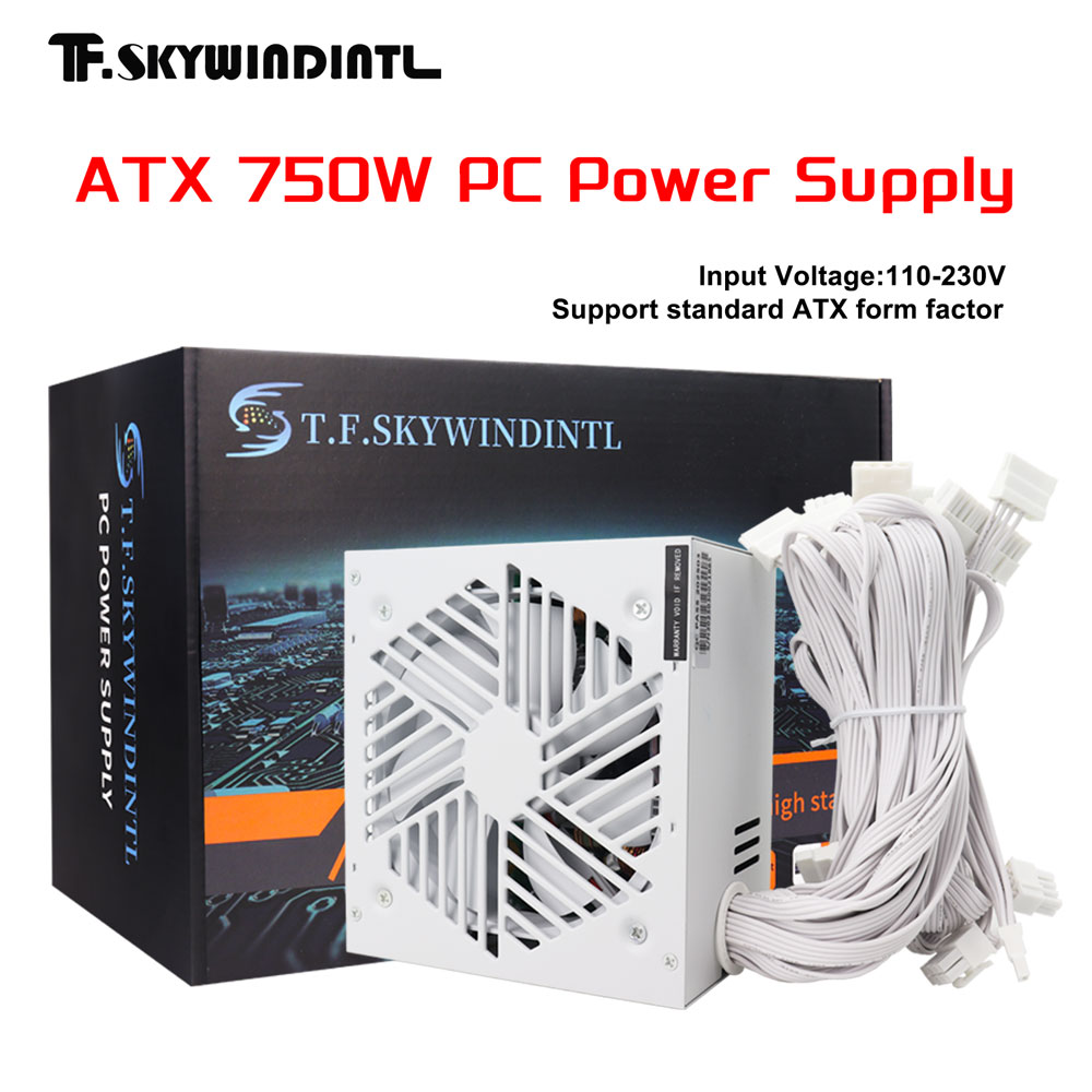 White 750W PSU PC Power Supply – обзор и цена Pc Gaming Watt