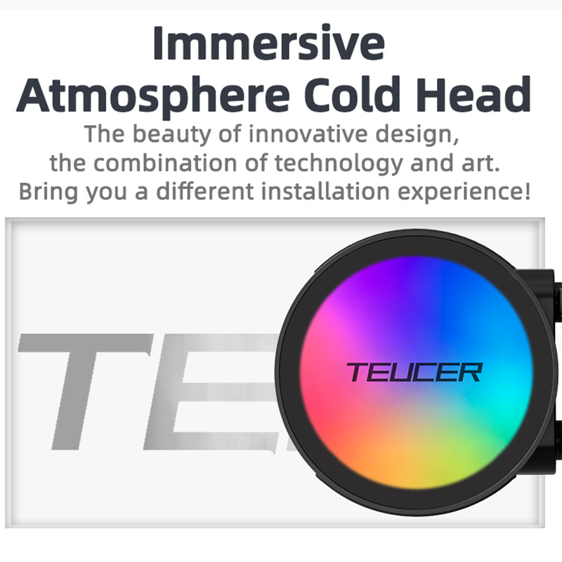 TEUCER AF-120 Water Cooler 12c – обзор и цена Pc Gaming Liquid Cooling