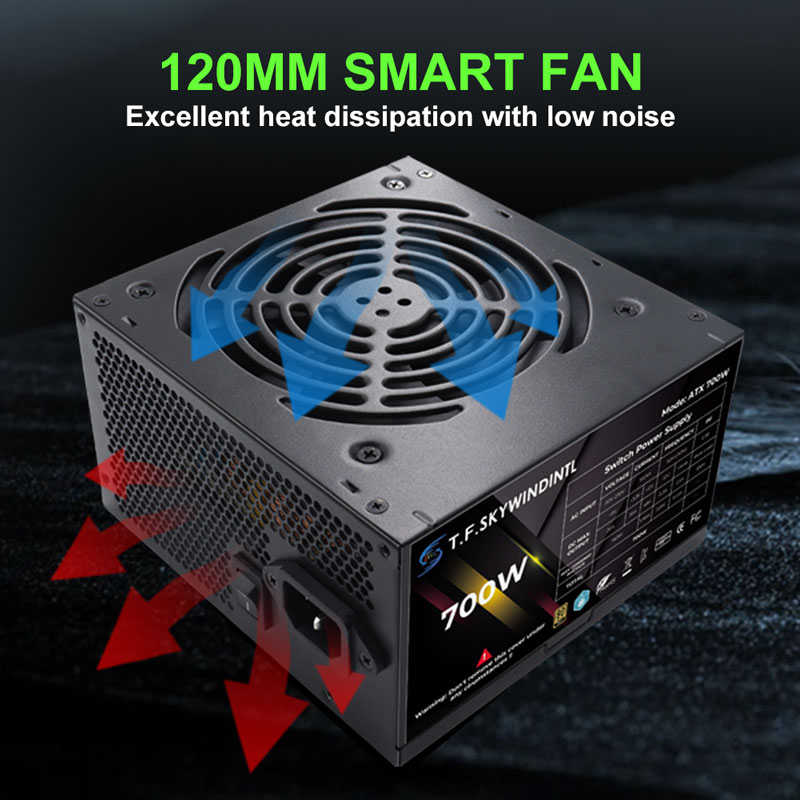 T.F.SKYWINDINTL PC Power Suppl – обзор и цена Pc Gaming Watt