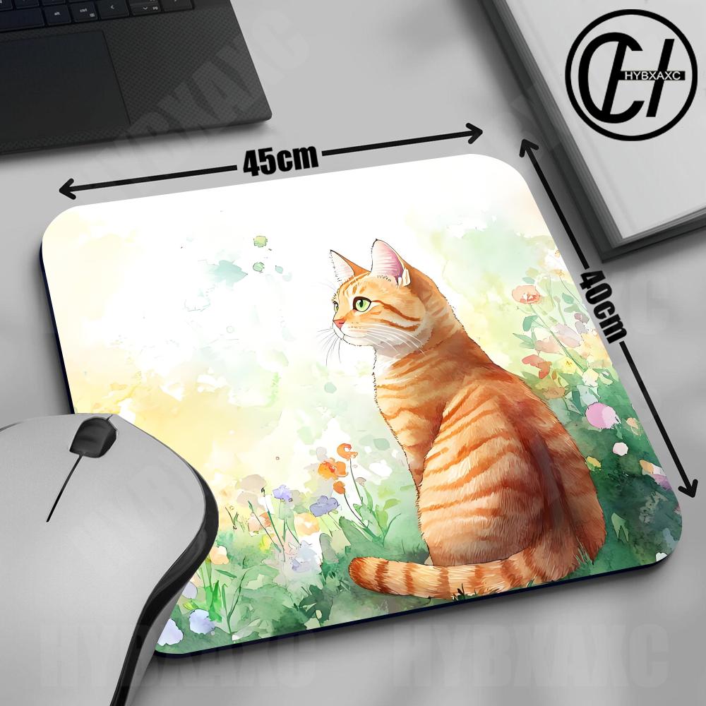 45x40CM Cute Orange Cat Creati – обзор и цена Pc Gaming Orange