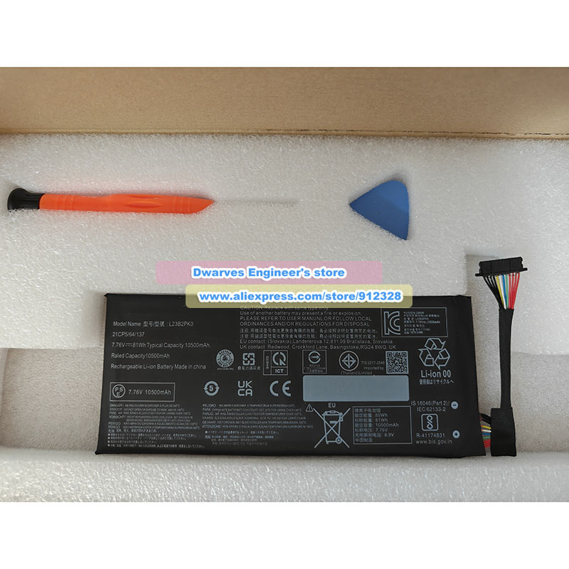 New 7.76V 81Wh L23B2PK0 Batter – обзор и цена Pc Gaming Lenovo