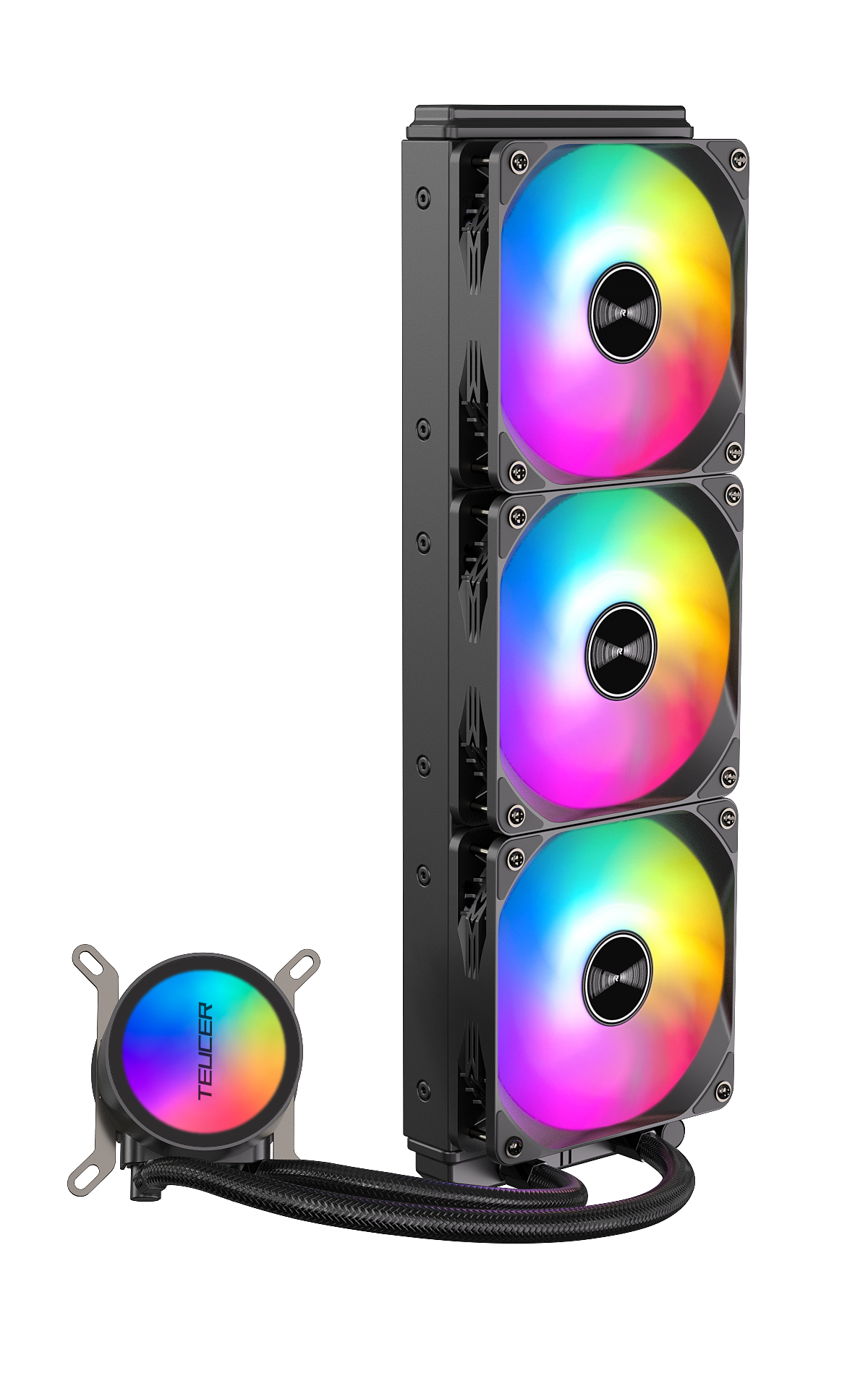 TEUCER RGB CPU Water Cooling C – обзор и цена Pc Gaming Liquid Cooling
