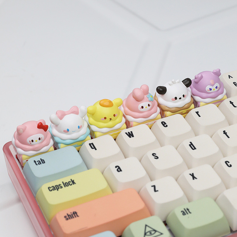 Kawaii Hello Kittys Keycaps Ca – обзор и цена Custom Keycaps