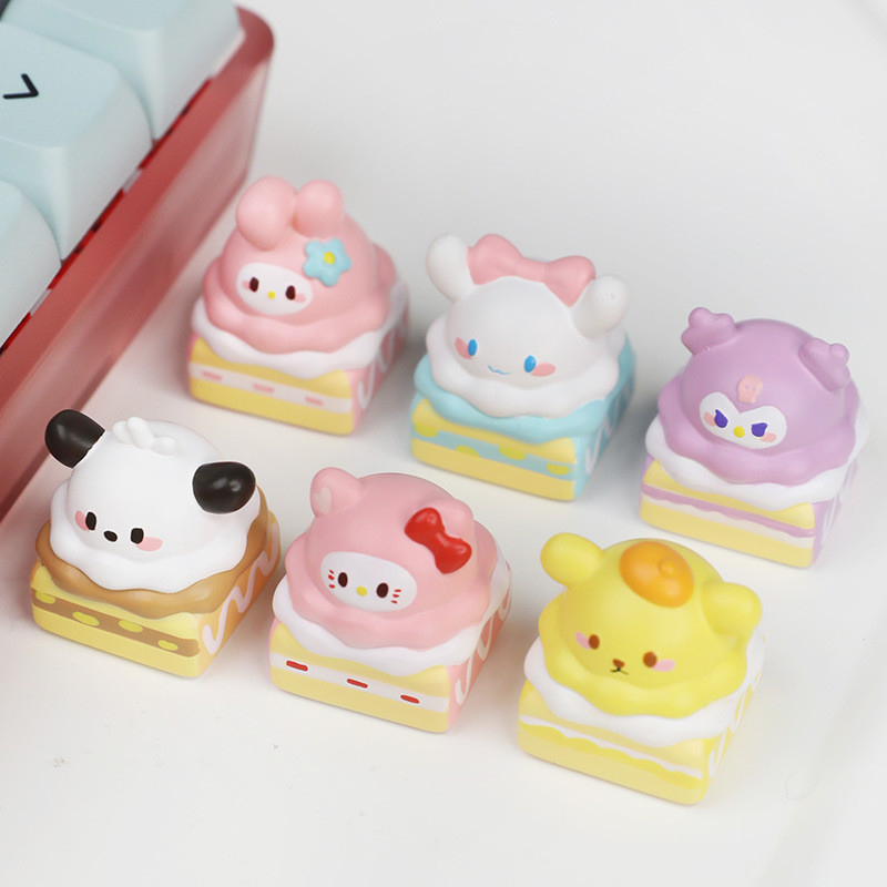 Kawaii Hello Kittys Keycaps Ca – обзор и цена Custom Keycaps