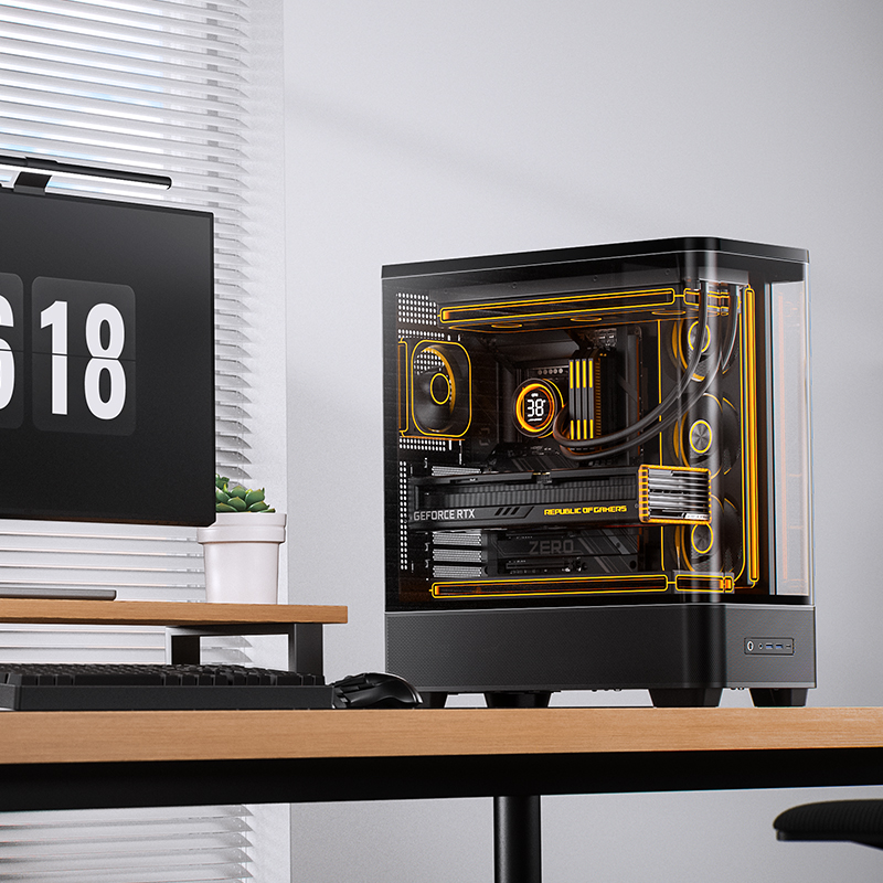JONSBO TK-5 ATX Computer Deskt – обзор и цена Pc Gaming Jonsbo