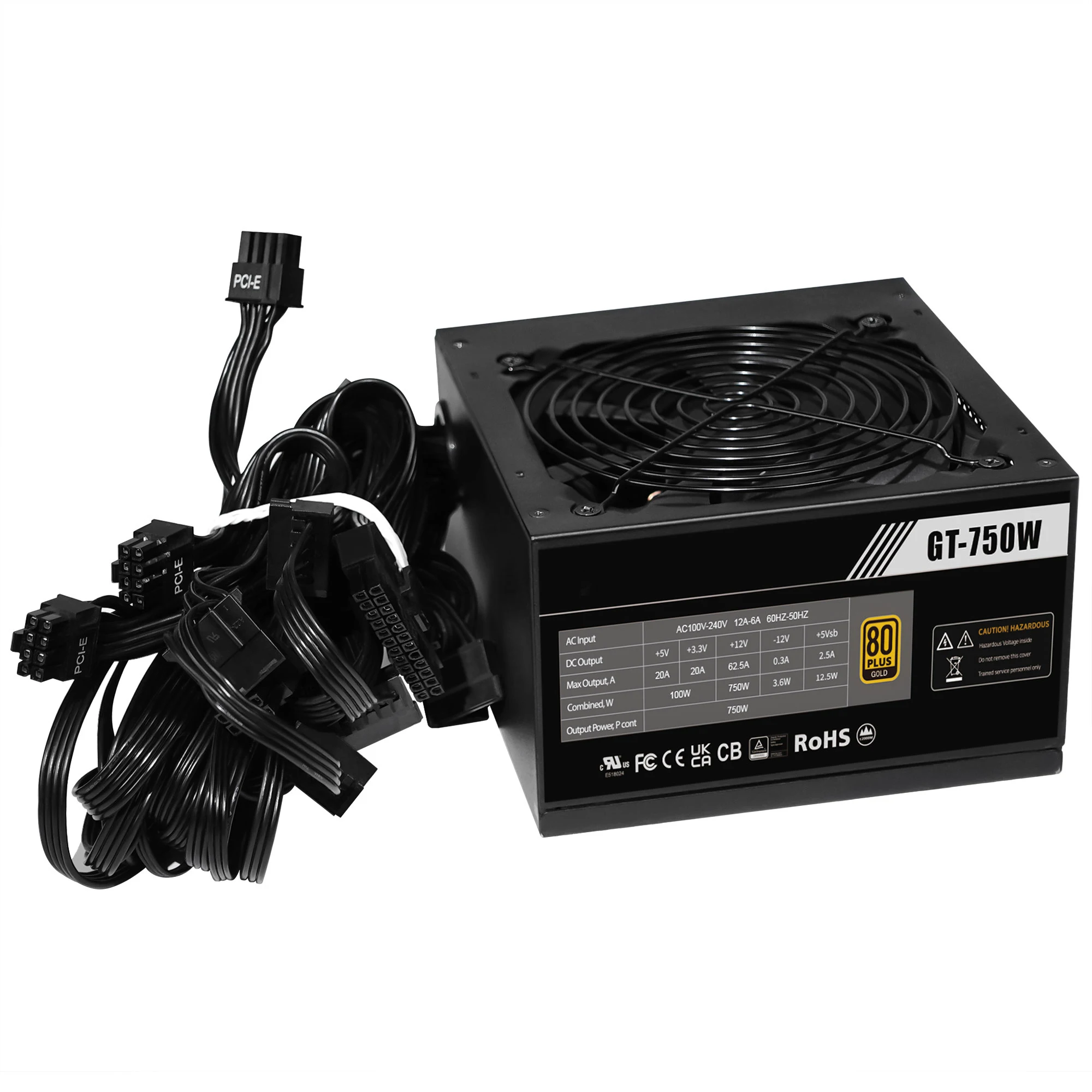 for750 Watt 80 PLUS Bronze Cer – обзор и цена Pc Gaming Watt