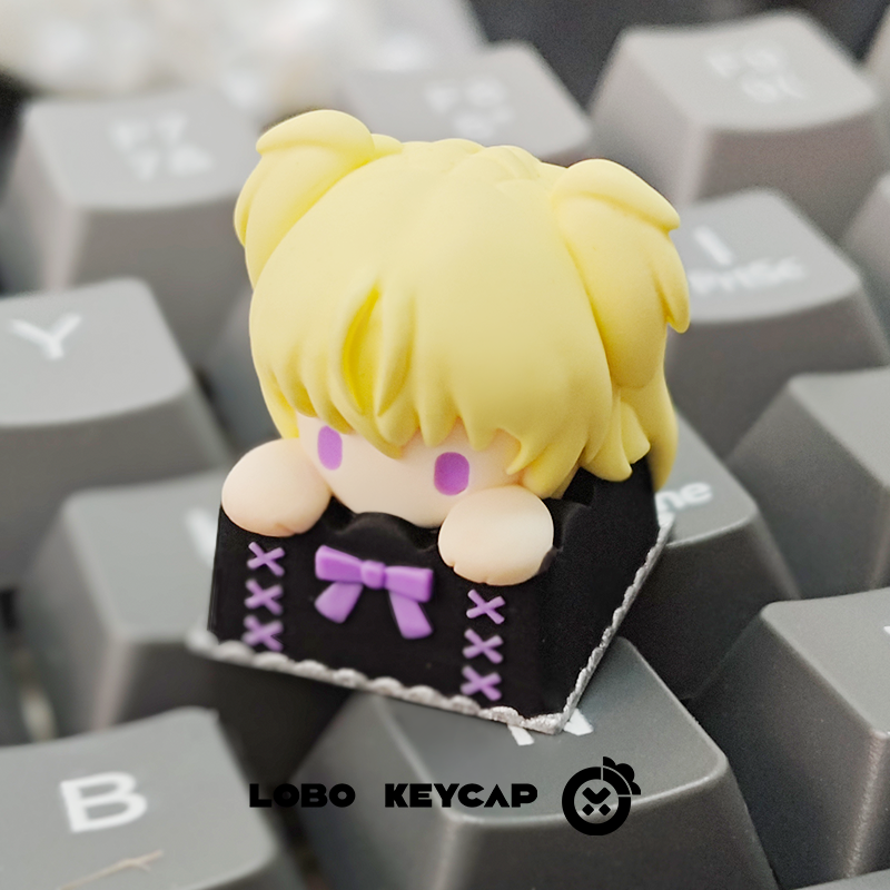 Shugo Chara Hatsune Miku Q Ver – обзор и цена Custom Keycaps