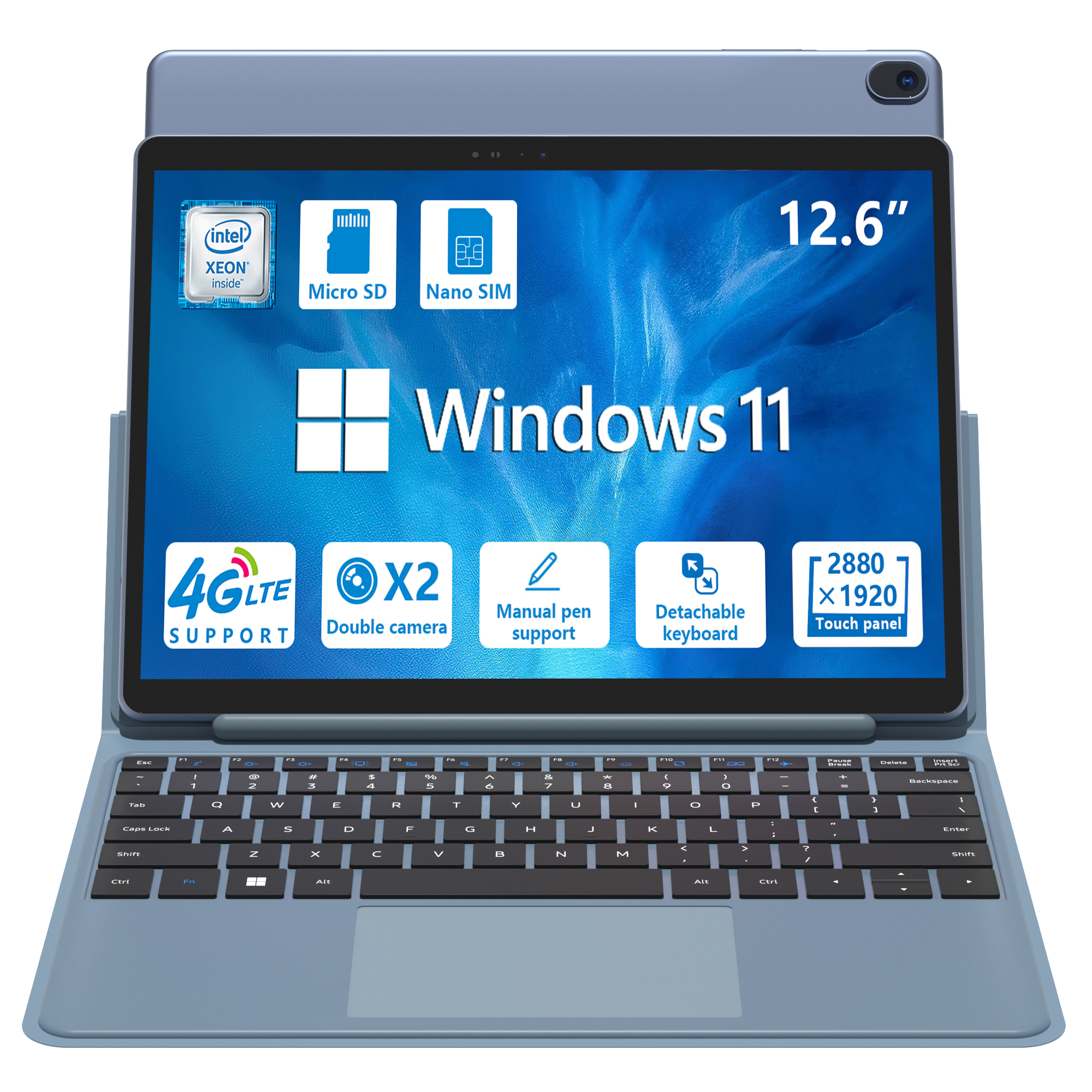 12.6 Inch IPS Touch Screen WiF – обзор и цена Pc Gaming Laptop