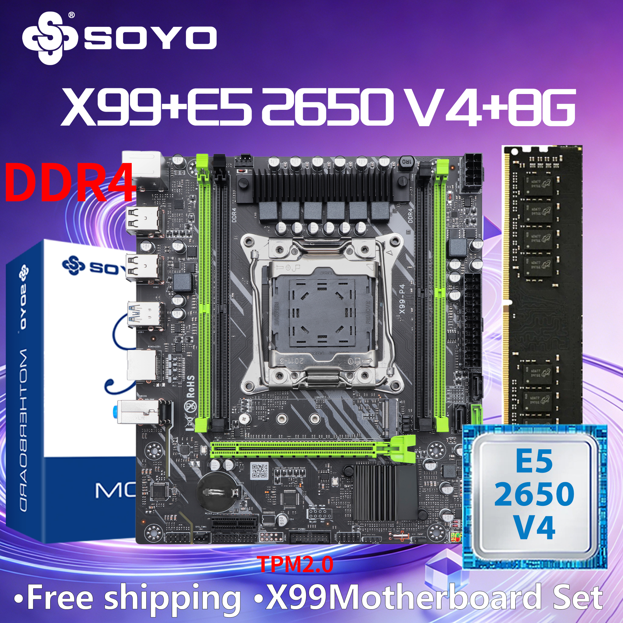 SOYO X99 DDR4 Gaming Motherboa – обзор и цена Pc Gaming Video